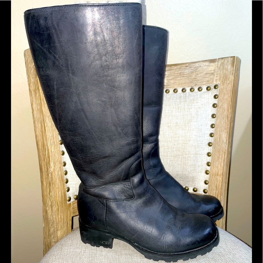 UGG Knee High Leather Boots